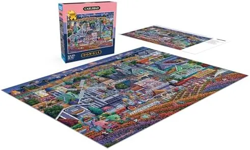 Buffalo Games - Eric Dowdle - Carlsbad - 1000 Piece Jigsaw Puzzle for Adults -Challenging Puzzle Perfect for Game Nights - Finished Size is 26.75 x 19.75