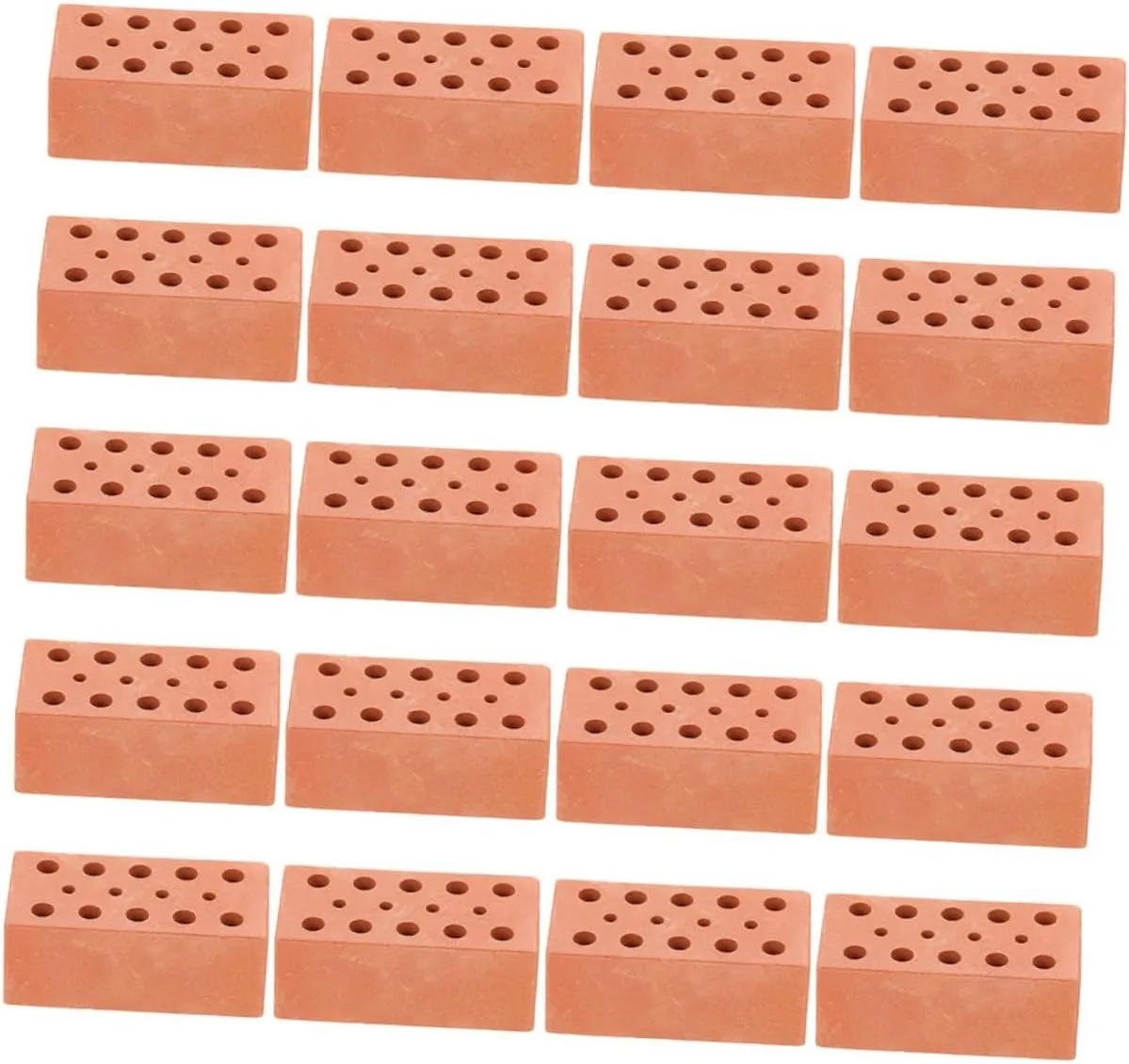 Building Brick Block Puzzle Set 30pcs Mini Bricks for Boys and Girls for Landscaping