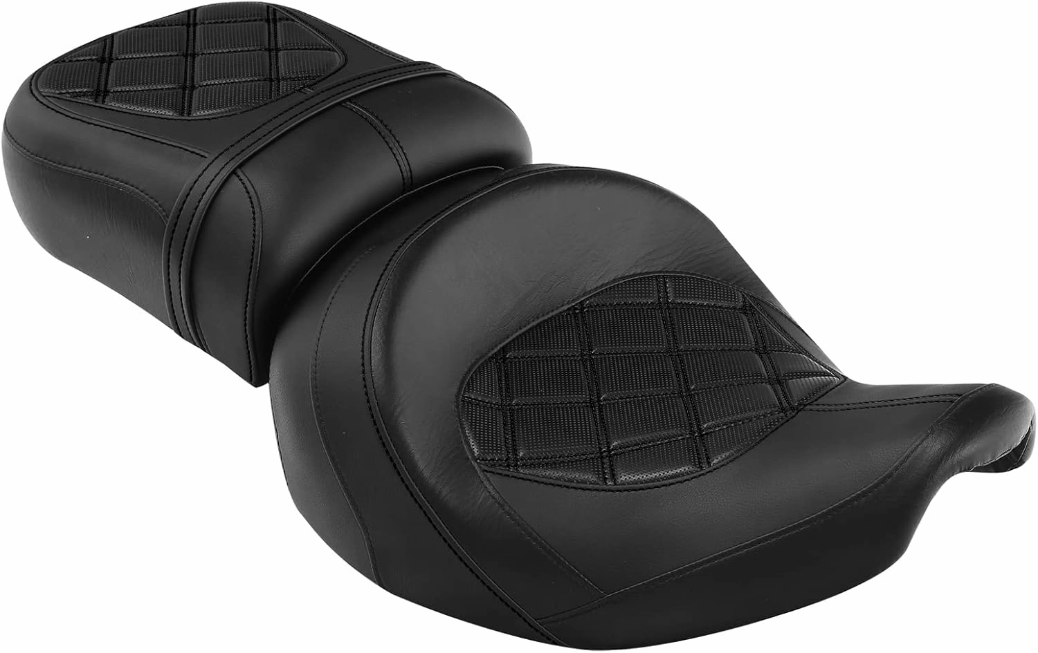 C.C. RIDER 2 Up Driver Rider&Passenger Seat Fit for Indian Chieftain 2014-2024 Roadmaster 2015-2024 Springfield 2016-2024 Vintage 2020-2021