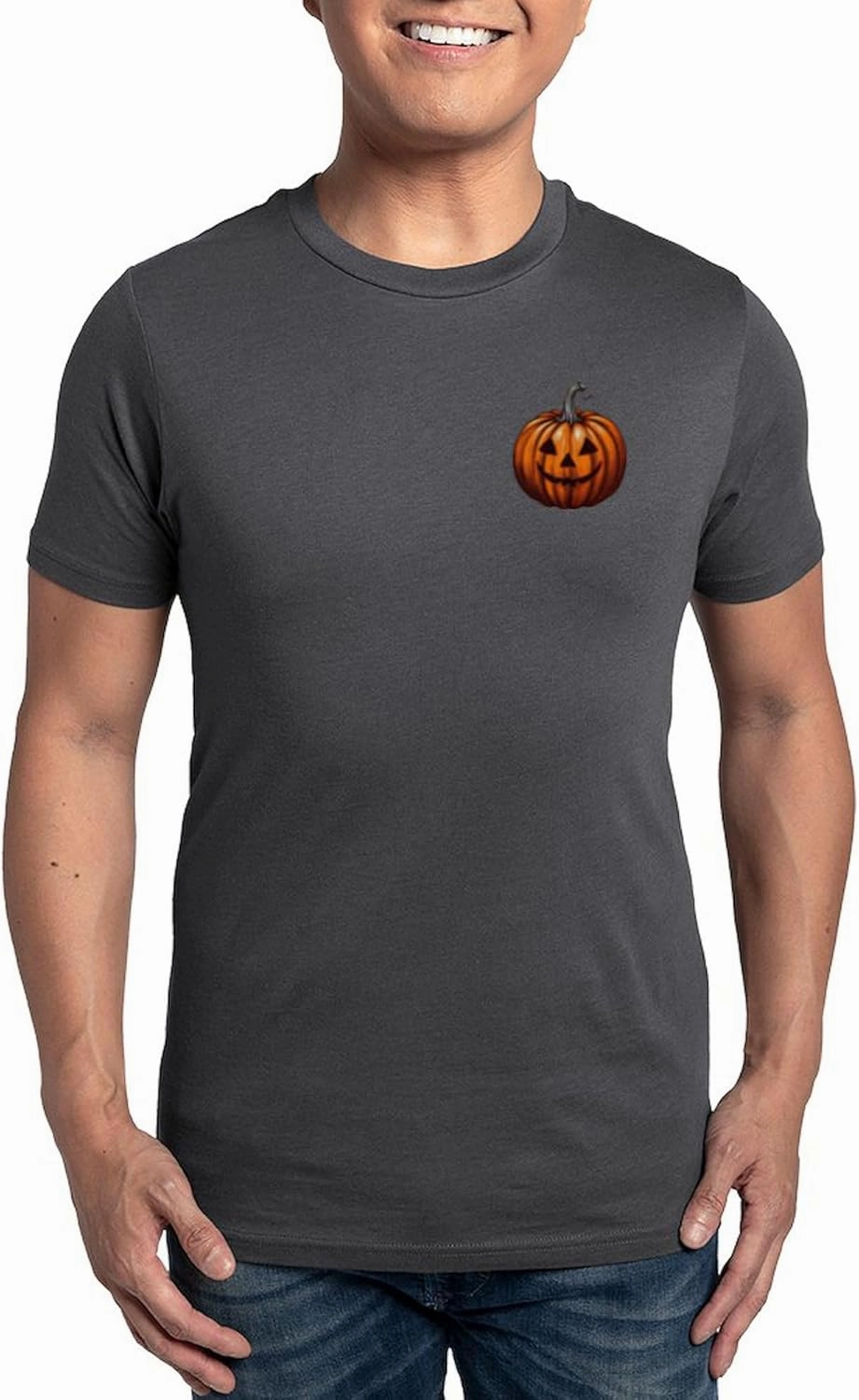 CafePress Jack O Lantern Men's Eco Sport T Shirt Men's Eco Sport Dark T-Shirt