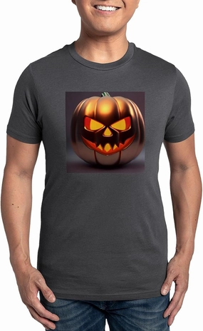 CafePress Shiny Jack O' Lantern Men's Eco Sport T Shirt Men's Eco Sport Dark T-Shirt