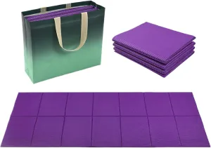 Camping Mat - Outdoor Yoga Mat | Sleeping Pad Camping, Portable Foldable Cushion Padding with Storage Bag, Multi-Purpose Workout Equipment for Yoga Exercise Home Gym Outdoor Hiking Beach Picnic