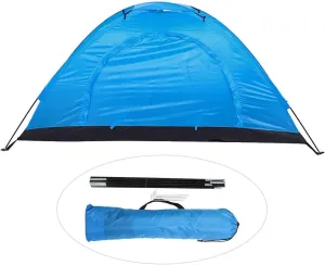 Camping Tent 1 Man Person Easy Set Up Outdoor Leisure Waterproof Tent for Backpacking Hiking Trekking Travel Climbing Outdoor Activities