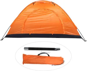 Camping Tent 1 Man Person Easy Set Up Outdoor Leisure Waterproof Tent for Backpacking Hiking Trekking Travel Climbing Outdoor Activities