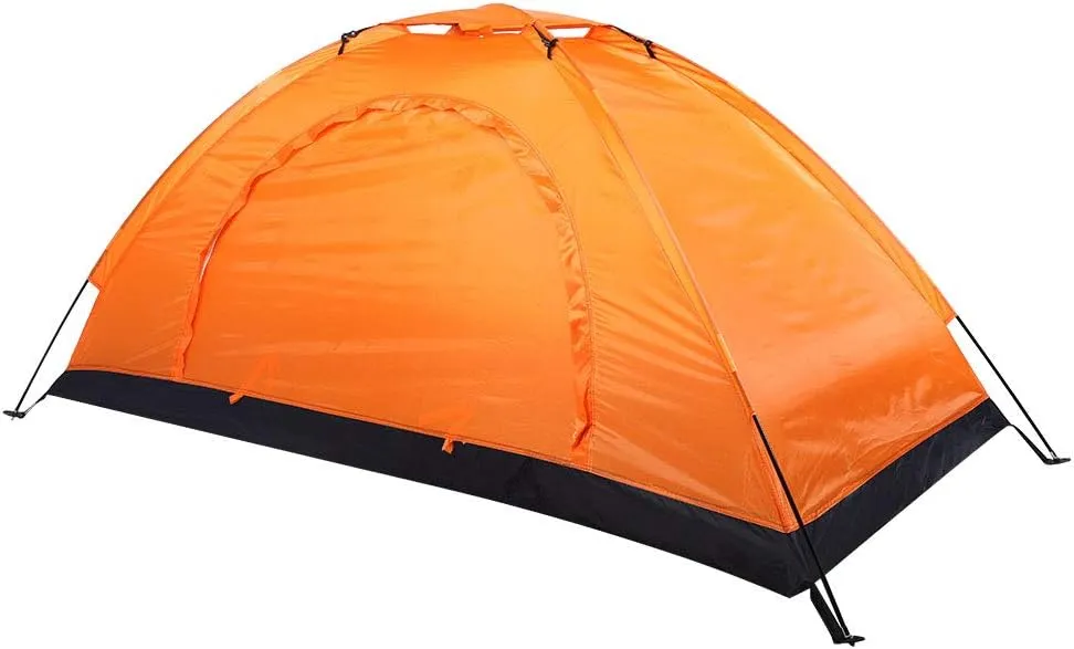 Camping Tent 1 Man Person Easy Set Up Outdoor Leisure Waterproof Tent for Backpacking Hiking Trekking Travel Climbing Outdoor Activities