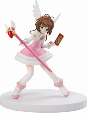 Card Captor Sakura Cheerful Pink Sakura PVC Figure