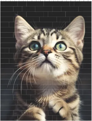 Cat Building Block Puzzle Personalized Building Bricks for Adults Square Shaped Block Puzzle Building Family Keepsake DIY Brick Block Puzzles Valentine's Day Gifts for Home Decor Brick Puzzle