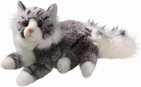 Cat, Maine Coon, 12 inches, 30cm, Plush Toy, Soft Toy, Stuffed Animal 3202