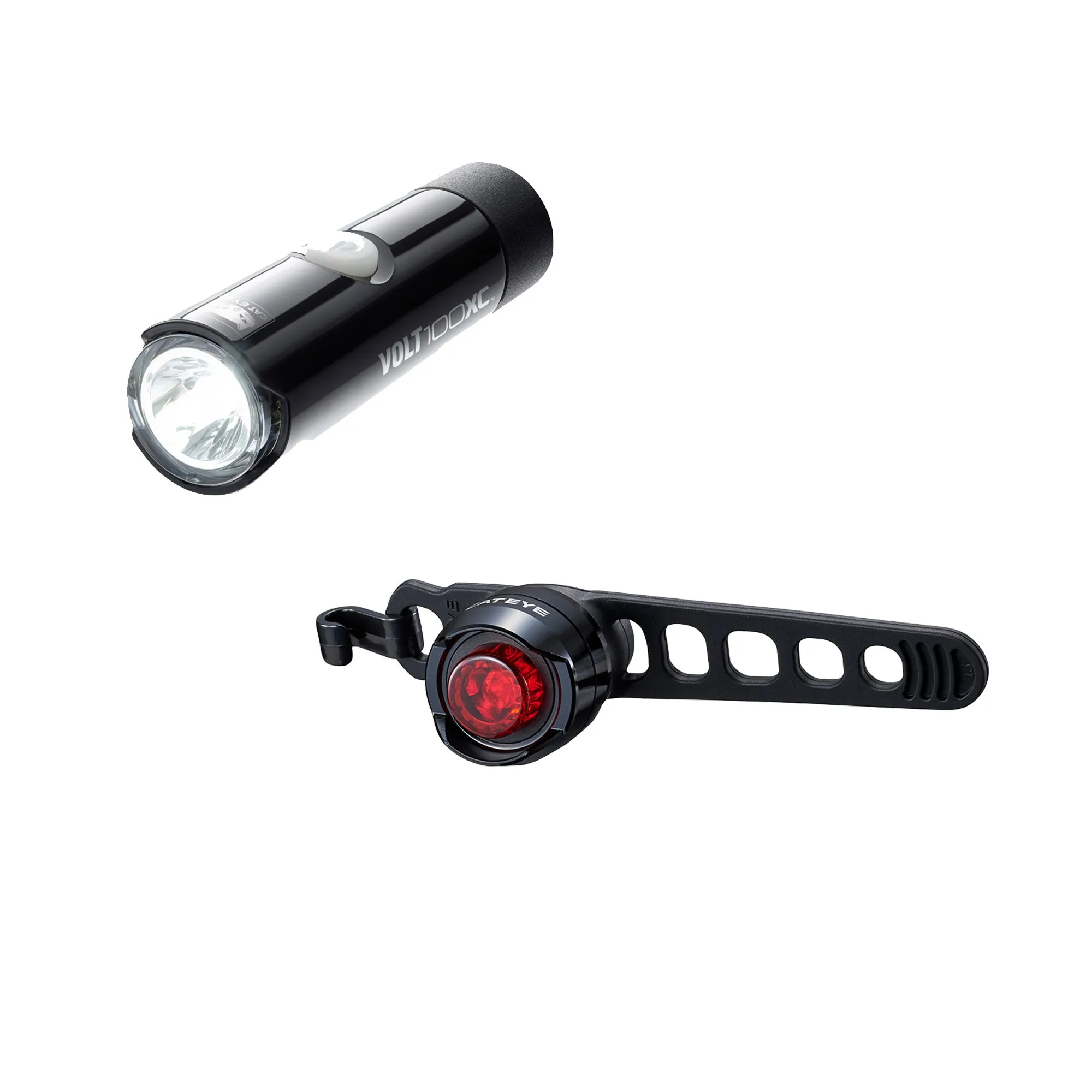CATEYE VOLT 100 XC / ORB BIKE LIGHT SET