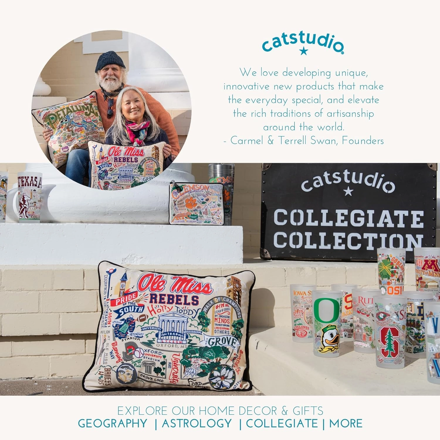 Catstudio Zipper Pouch, Clemson University Travel Toiletry Bag, 5 x 7, Ideal Makeup Bag, Dog Treat Pouch, or Purse to Organize Supplies for Grads & Alumni