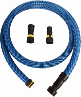 Cen-Tec Systems 94511 Antistatic Wet/Dry Vacuum Shop Vacs with Universal Power Tool Adapter Set, 10 Ft. Hose, Blue