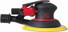 Chicago Pneumatic CP7215 - Air Random Orbital Sander Tool, Home Improvement, Woodworking Tools, Polisher, Rust Removal, Sanding Tool, Non-Vacuum, PSA, 6 Inch (150 mm), 0.28 HP / 210 W - 12000 RPM, One Size, Factory