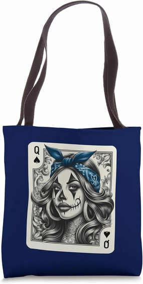 Chicana Chicano Shirt Camisa Cute Chicano Tattoo Art Clown Tote Bag