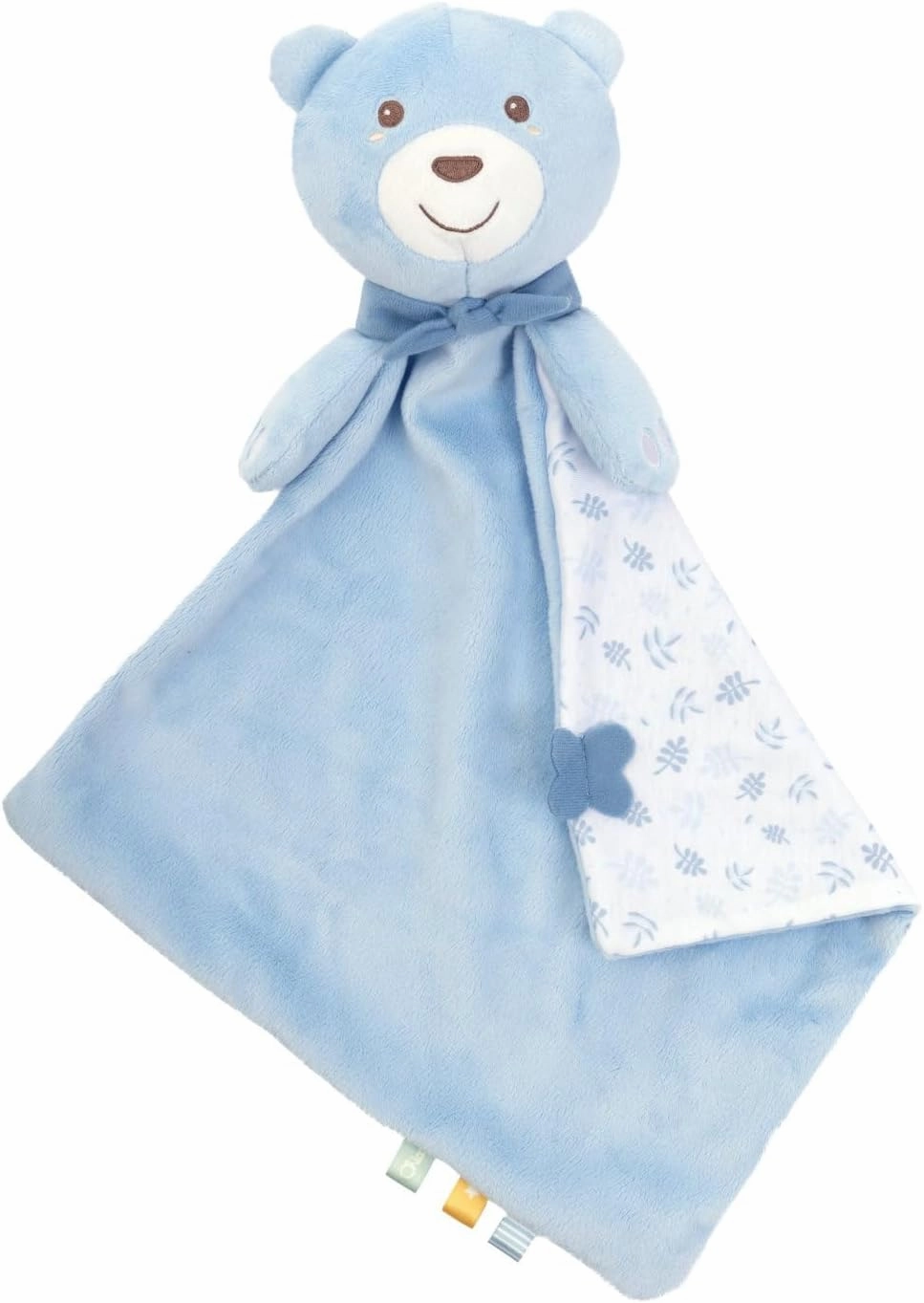 Chicco Maxi Teddy Bear Toy, Soft Velvet Puppet with Classical Music and New Age, Baby Plush, Soft to Cuddle, Machine Washable, 0  Months, Azure