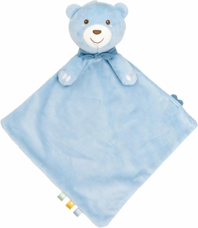Chicco Maxi Teddy Bear Toy, Soft Velvet Puppet with Classical Music and New Age, Baby Plush, Soft to Cuddle, Machine Washable, 0  Months, Azure