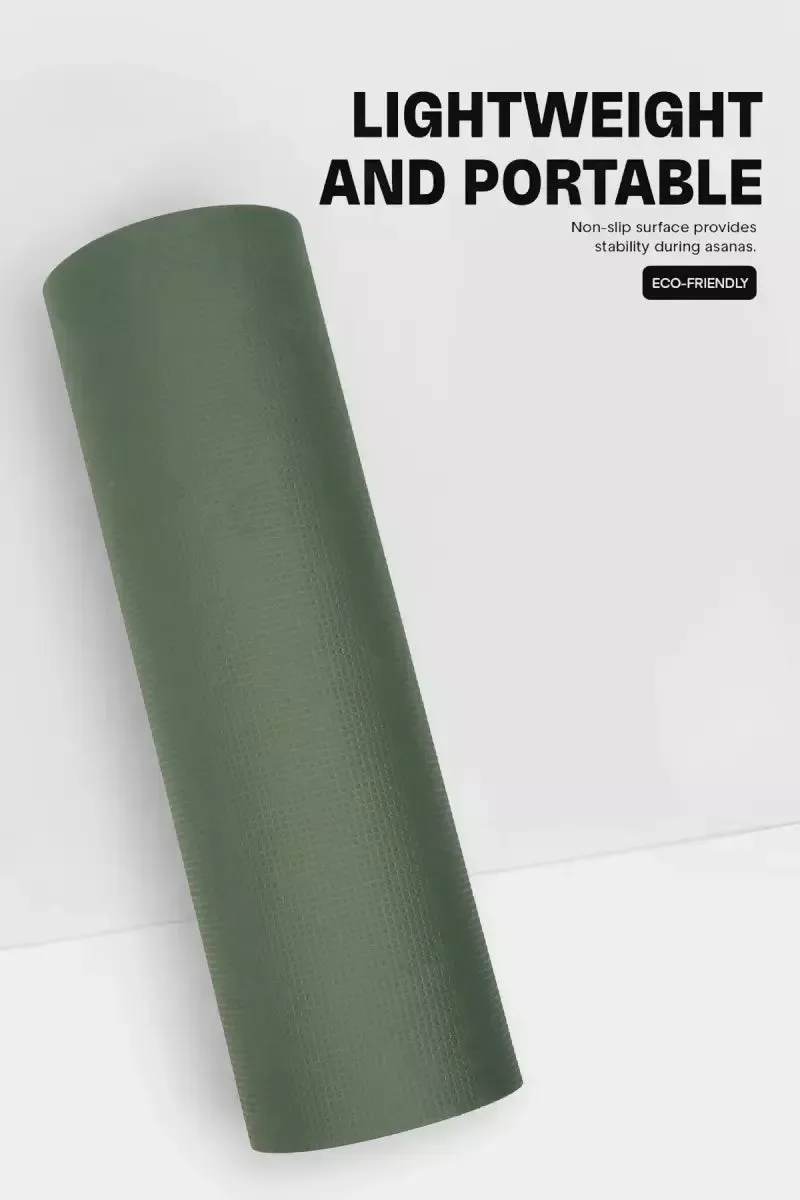 Classic Yoga Mat with 4 mm Thickness (Green)