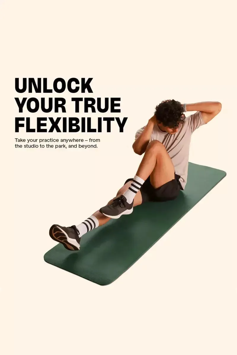 Classic Yoga Mat with 4 mm Thickness (Green)