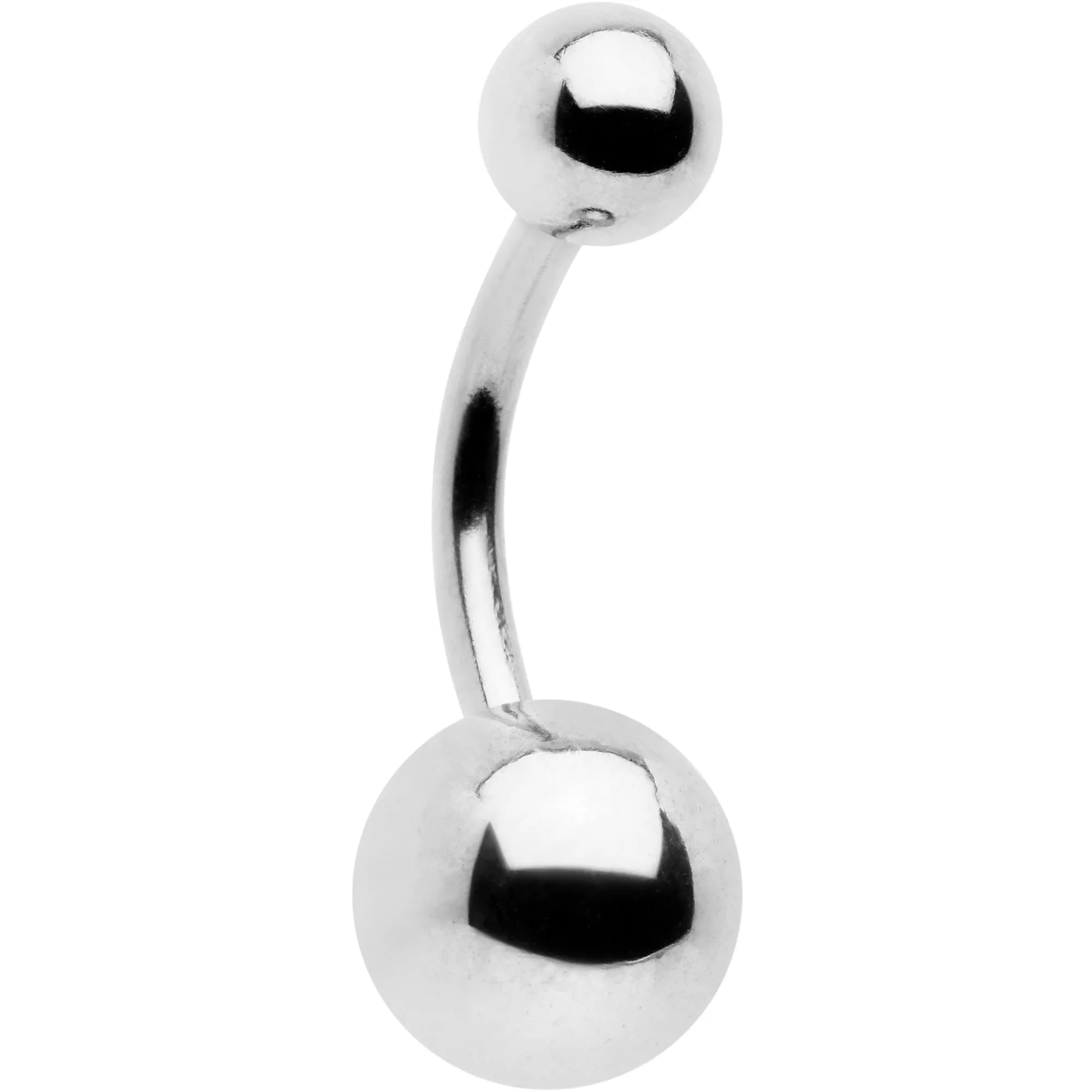 Clear Yellow Gem Gold Tone Bee Flower Belly Ring Set of 4