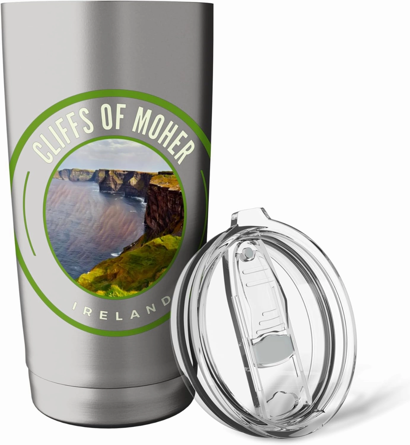 Cliffs of Moher Ireland Irish Cute Tops, Tees, & Gear Items Stainless Steel Insulated Tumbler