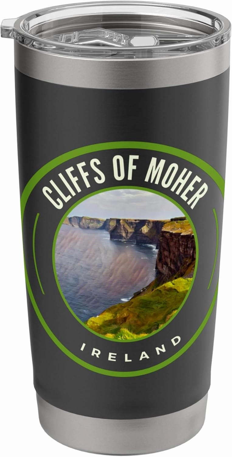 Cliffs of Moher Ireland Irish Cute Tops, Tees, & Gear Items Stainless Steel Insulated Tumbler