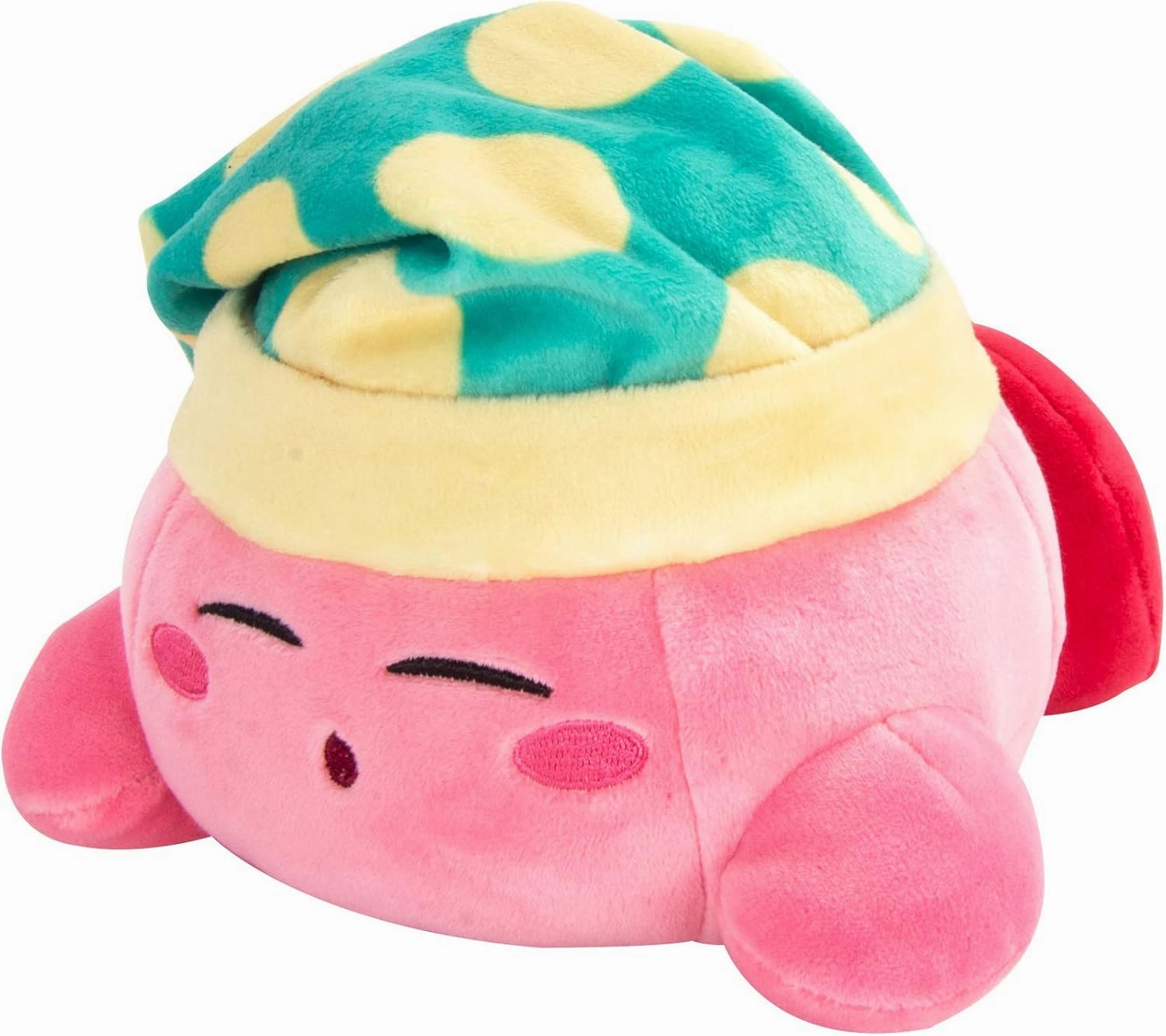 Club Mocchi Mocchi Kirby Plush - Sleeping Kirby Plushie - Easter Basket Stuffers - Squishy Plush - 6 Inch