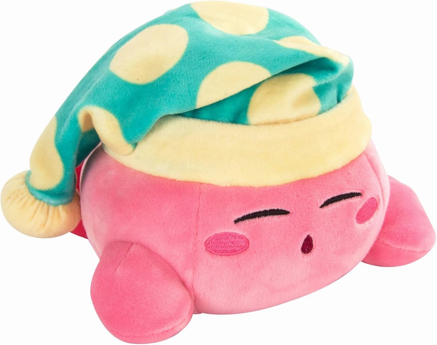 Club Mocchi Mocchi Kirby Plush - Sleeping Kirby Plushie - Easter Basket Stuffers - Squishy Plush - 6 Inch