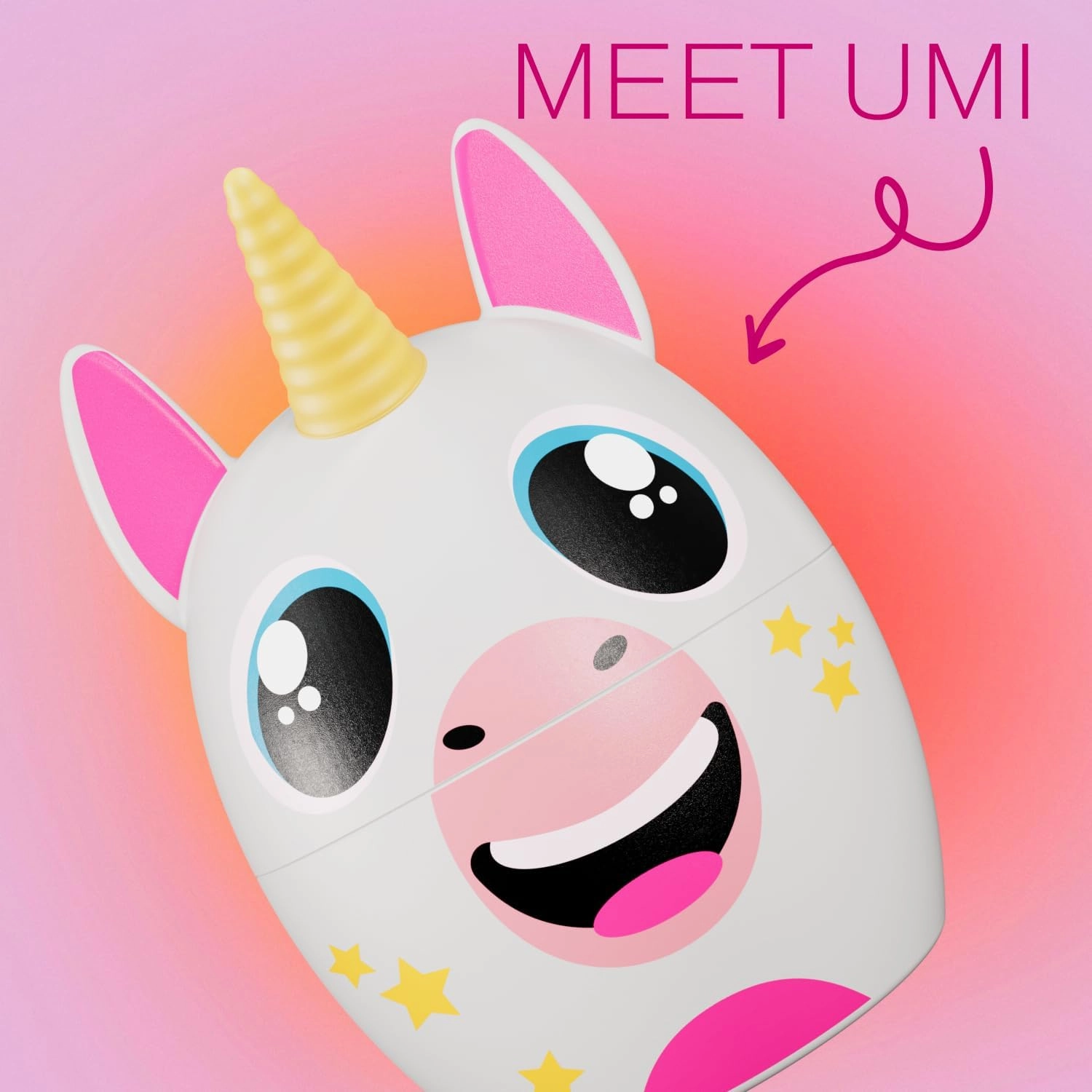 Coby Kids Wireless Earbuds – Umi The Unicorn Bluetooth Ear Buds for Children, Safe Volume, 24-HR Play, Water-Resistant, Button Controls, Small Earbuds for Travel & School, Wireless Headphones for Kids
