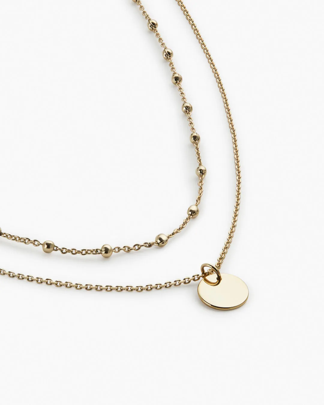 Coin Necklace Set - Willow