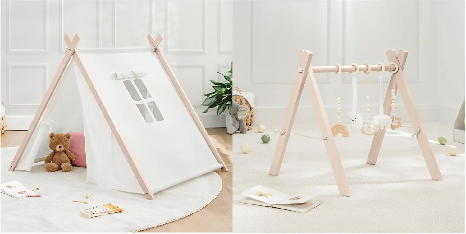 Comfy Cubs Kids Play Tent and Baby Play Gym Set Bundled by Comfy Cubs