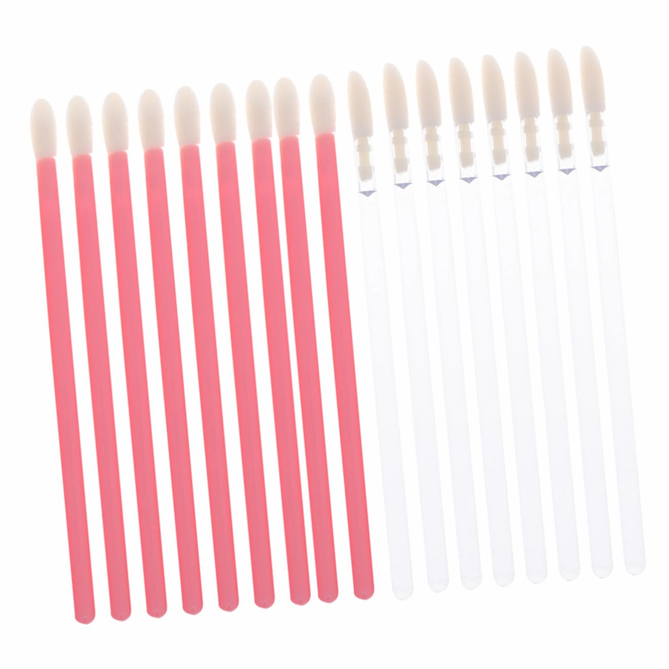 Convenient 200pcs Disposable Lip Brush Lipstick Applicator Makeup Kit Soft Bristles for Full Lips Easy to Use