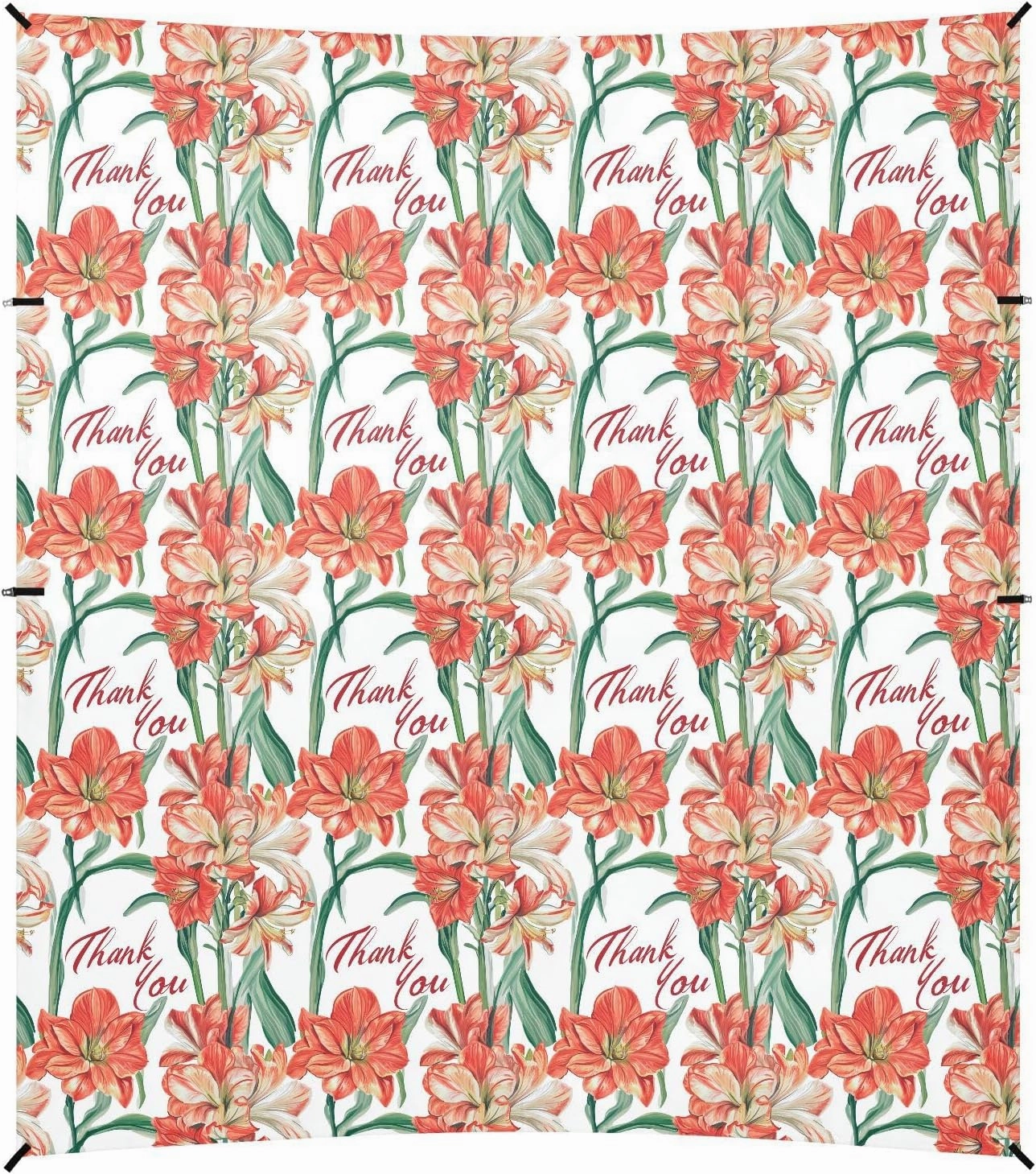 Cool Flowers White Beach Cabana UPF50 Lightweight Outdoor Sun Shade with Sand Pockets for Family Travel