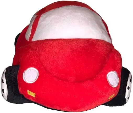 Costume Agent Toy Car Plush Beetle Bug Toy Soft Stuffed Pillow - Soft & Cuddly Decorative Cushion for Kids