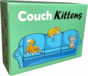 Couch Kittens Card Game- Quick and Easy 2 Player Game for Cat Lovers by The Dusty Top Hat