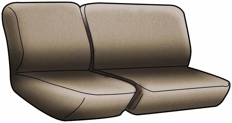 Coverking Custom Fit Center 60/40 Bench Seat Cover for Select Toyota Highlander Models - Neosupreme Solid (Black)