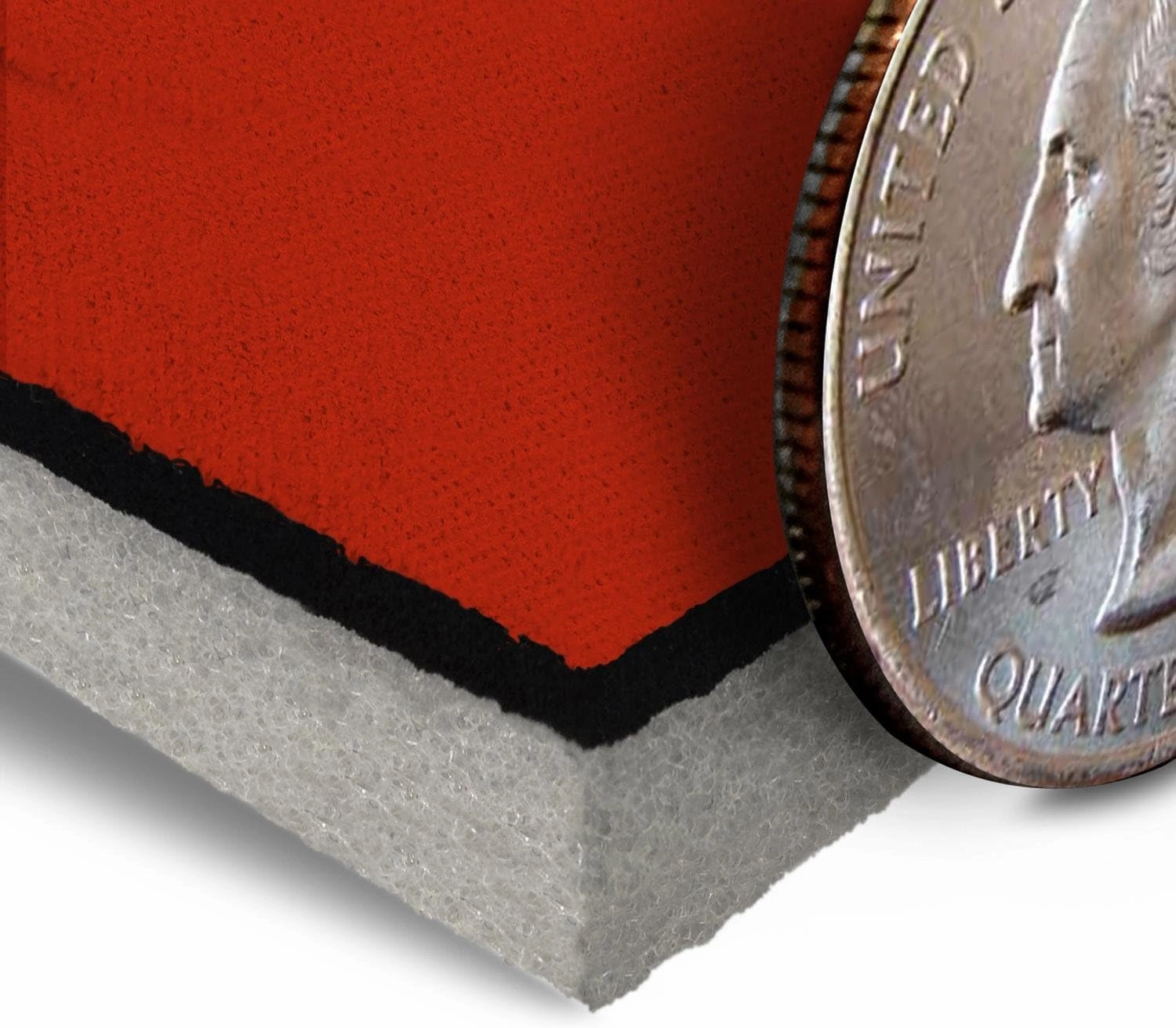 Coverking Custom Fit Front 40/20/40 Seat Cover for Select Ford F-250/350 Super Duty Models - Neoprene (Inferno Orange with Black Sides)