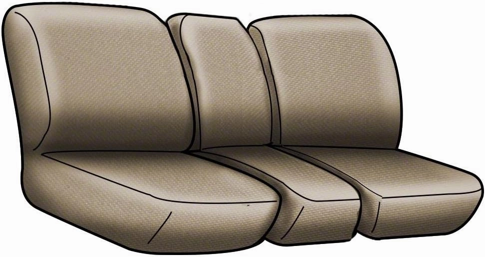 Coverking Custom Fit Front 40/20/40 Seat Cover for Select GMC Sierra 1500/2500 Models - Neosupreme Solid (Black)