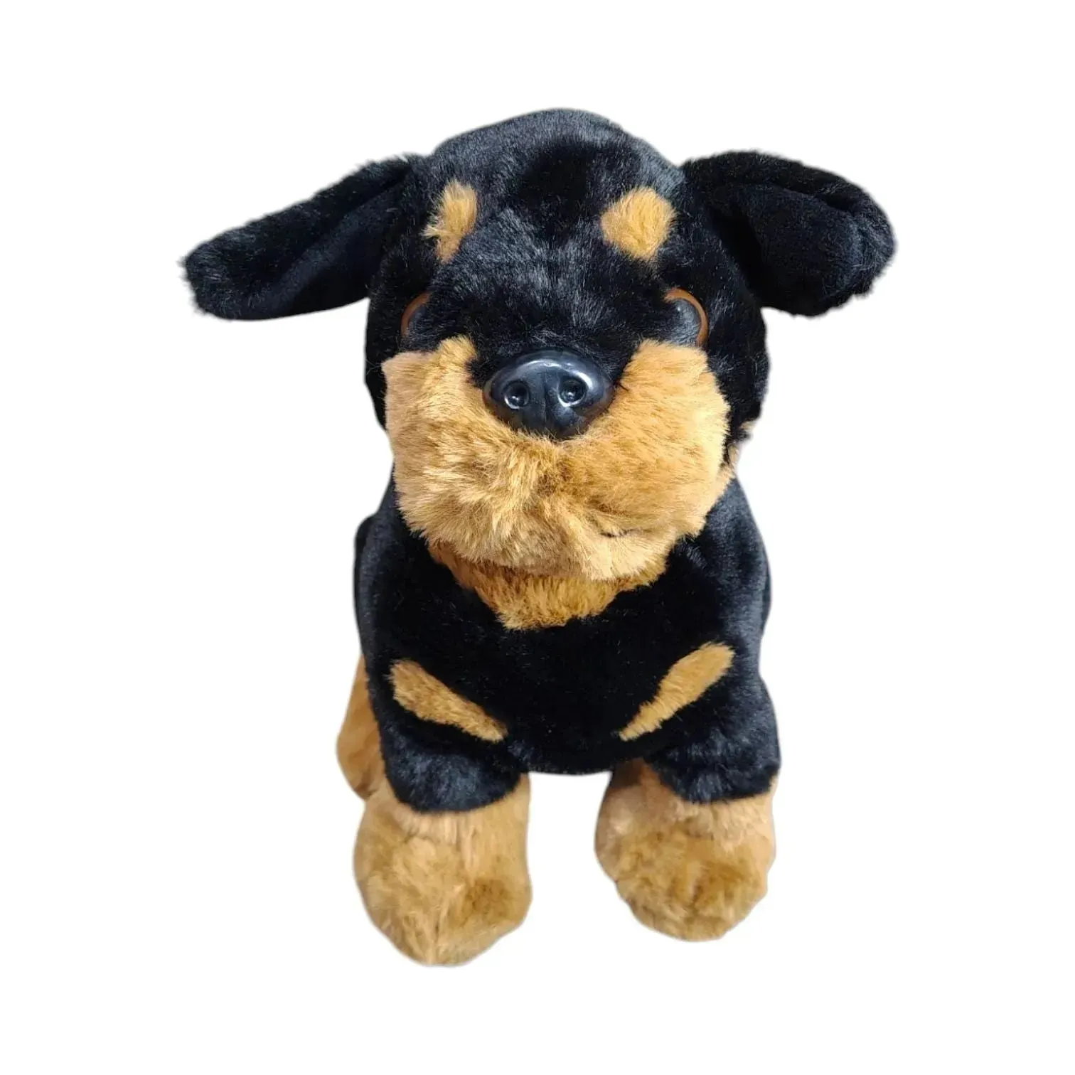 Cute Rottweiler Dog Plush Toy (35 cm)