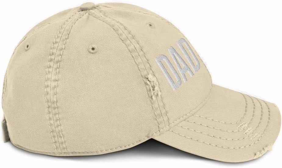 Dad Club Distressed Dad Hat Parent, Father, Cool Embroidered Hat