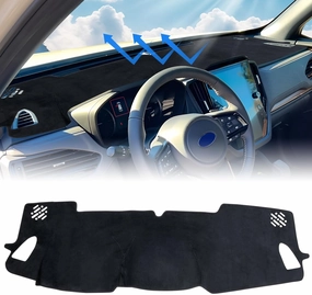 Dash Cover Dashboard Cover Mat Compatible with 2025 Forester - Flannel Dash Mat Sunshade UV Protector