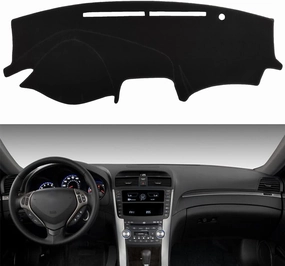 Dashboard Cover Custom Fit for Acura TL 2004 2005 2006 2007 2008,Dash Cover Mat(Premium Carpet, Black)