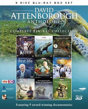 David Attenborough Anthology - Complete Blu-Ray Collection [Region Free] [3D Blu-ray]