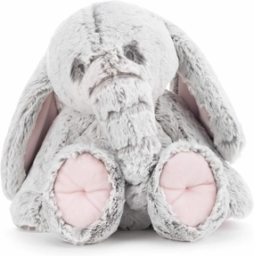 DEMDACO Elephant Soft Pink 14 inch Luxurious Plush Polyester Stuffed Animal Toy