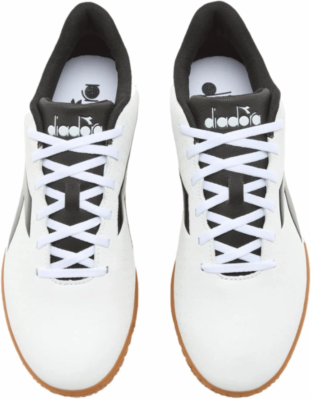 Diadora Pichichi IDR Indoor Soccer Shoes - Water-Resistant Suprell Upper, Non-Slip Lining, Insole with Flex Points, Designed for Indoor Use