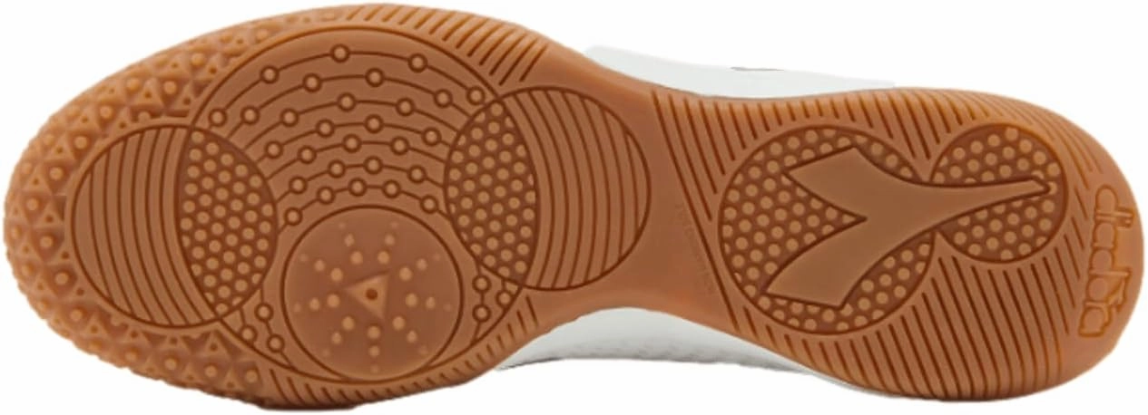 Diadora Pichichi IDR Indoor Soccer Shoes - Water-Resistant Suprell Upper, Non-Slip Lining, Insole with Flex Points, Designed for Indoor Use