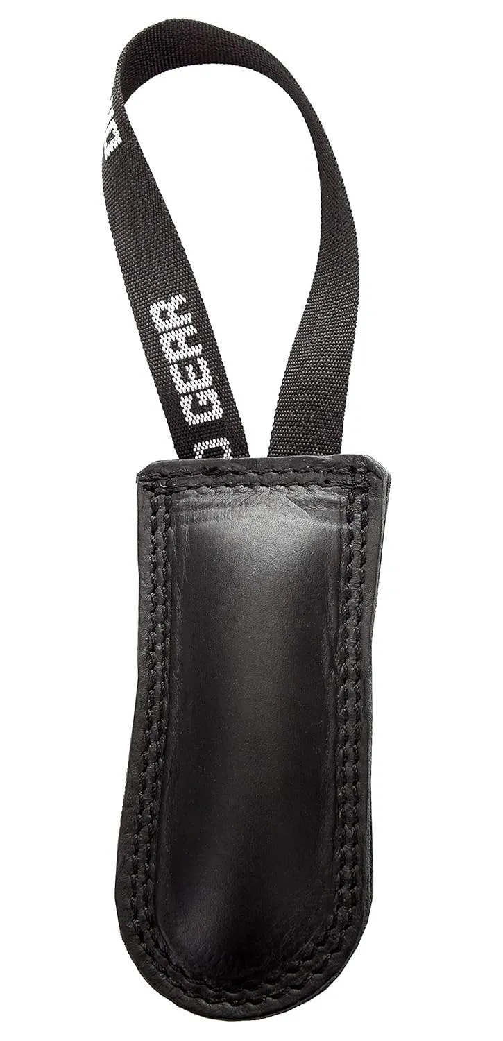 Dingo Gear Bite Tug Genuine Leather Brown Handmade Tough Toy for K9 Dog Training and Play S00227, Chocolate