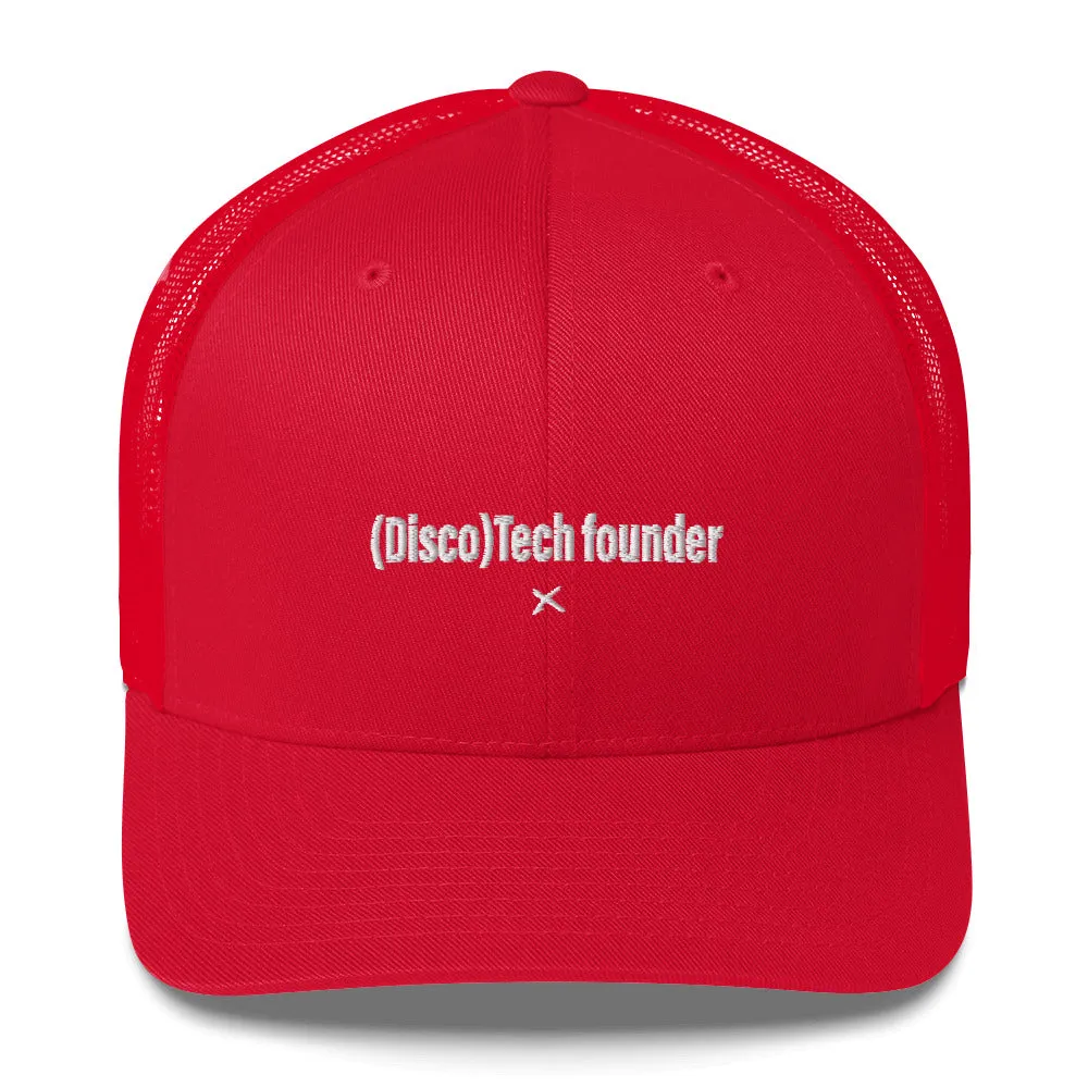 (Disco)Tech founder - Hat