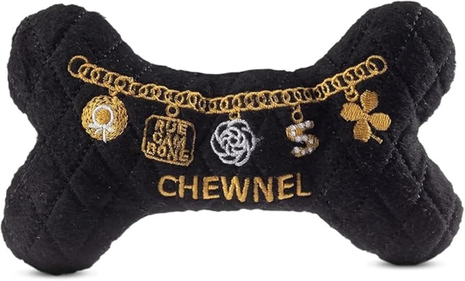 Dog Diggin Designs Runway Pup Collection | Unique Squeaky Parody Plush Dog Toys – Prêt-à-Porter Dog Bones, Balls & More