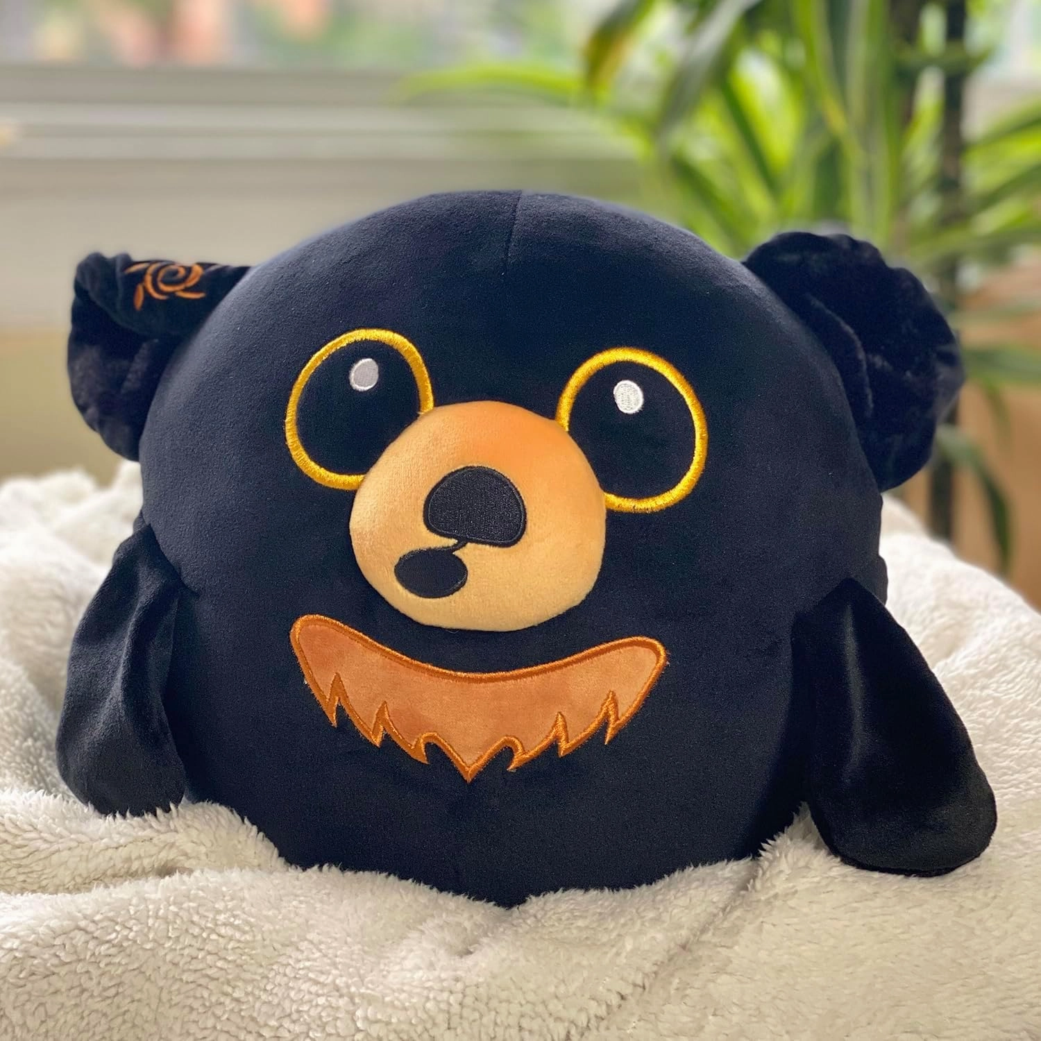 Doomlings - Calysta (Ursine) Plushie, 10" Squishy Sun Bear Plush Toy, Stuffed Animal | Adorable Kawaii Soft Plush Pillow, Cute Plushie, Birthday Gifts for Girls and Boys