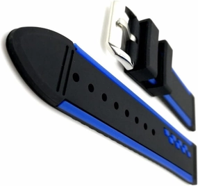 Double Colorful Watchband Silicone Rubber Watch Straps for Women Men‘s Watchband Sport Waterproof Watch Band
