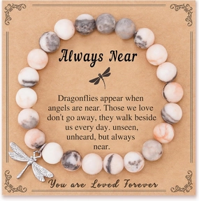 Dragonfly Gifts for Women Teen Inspirational Gift for Friend Sister Daughter Co-Worker